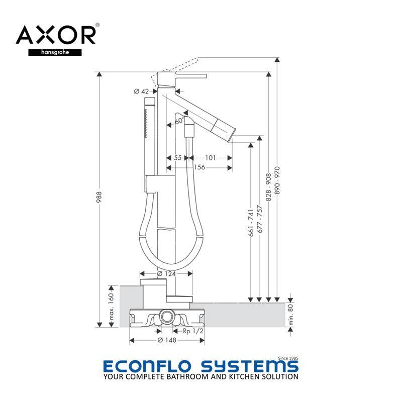Axor Starck
Freestanding Bath Mixer
10456000