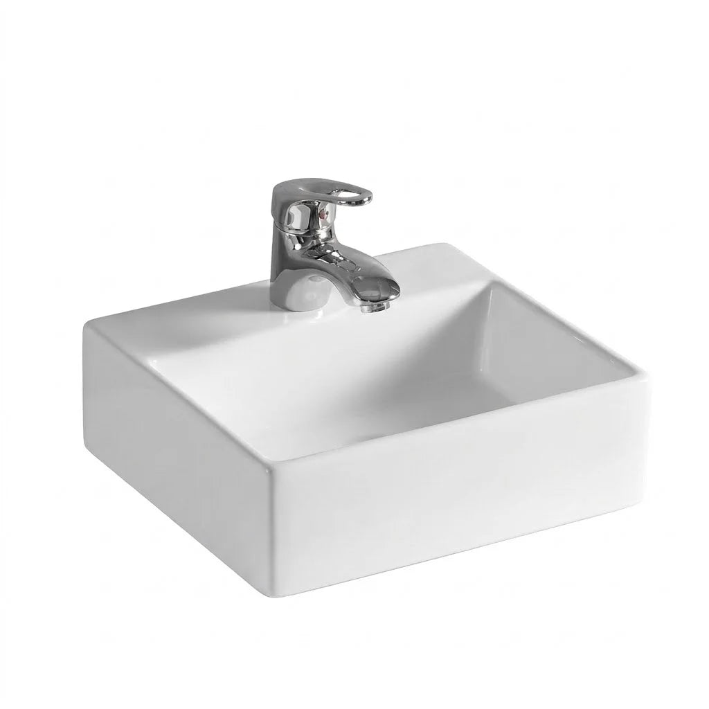 INSPIRIONE KN-1067B Wall Hung Ceramic Basin