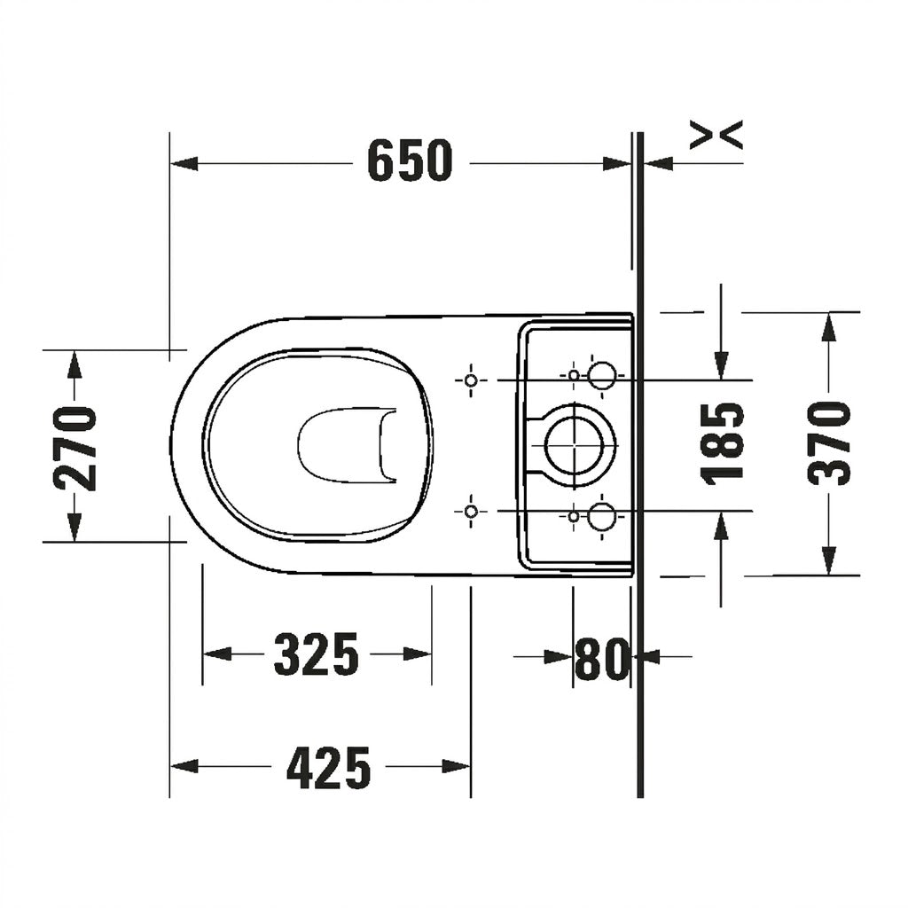 Duravit D-Neo Close-Coupled Floorstanding WC 2002090000