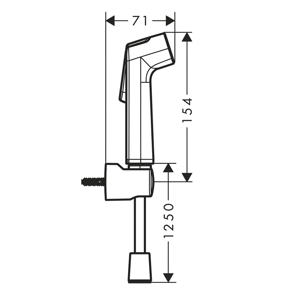 Hansgrohe Bidette Hand Shower 29234000
