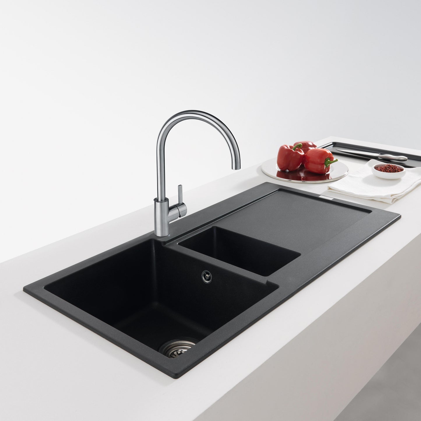 Franke Eos Neo Kitchen Tap U-Shape Swivel Spout - CT107S