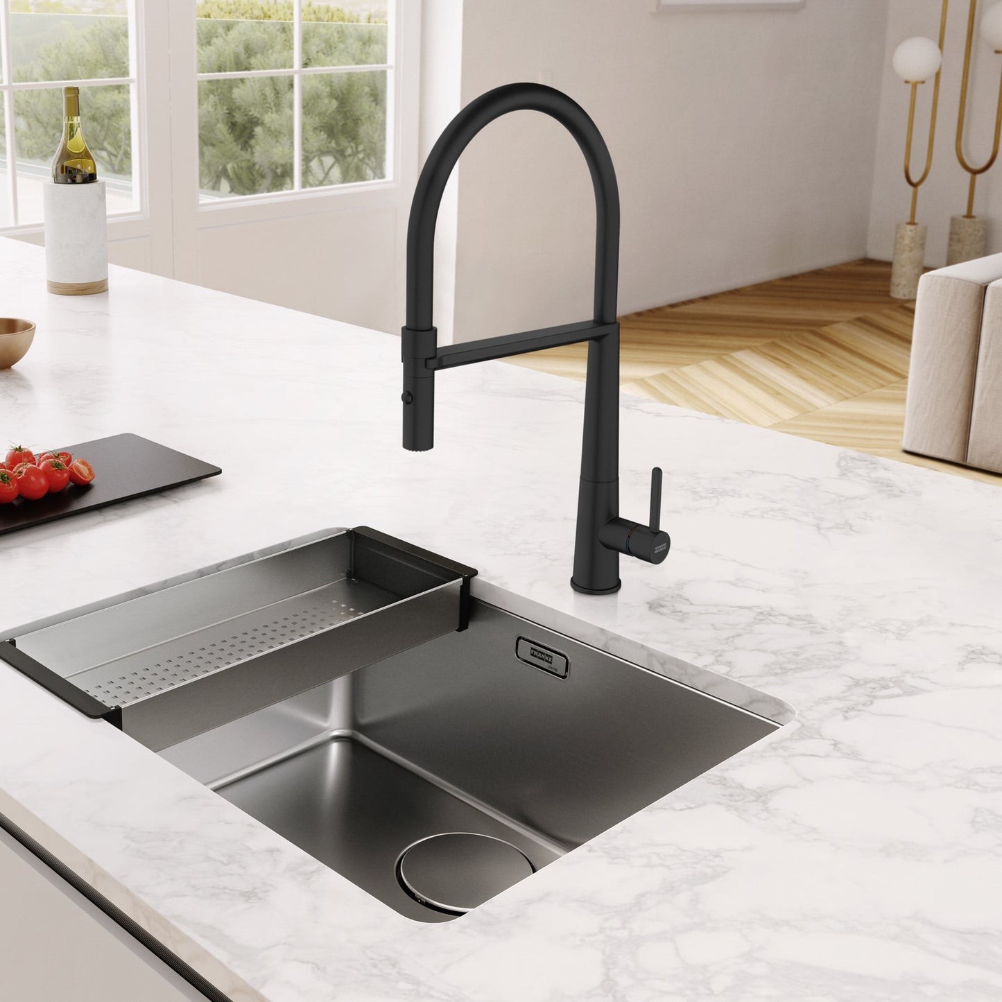 Franke Icon Kitchen Tap Semi Pro Spray