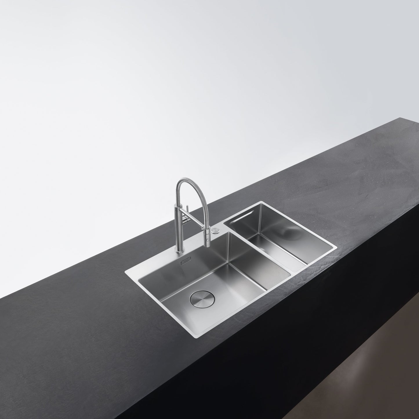 Franke Box Center Kitchen Sink Stainless Steel Double Bowl BWX 220-54