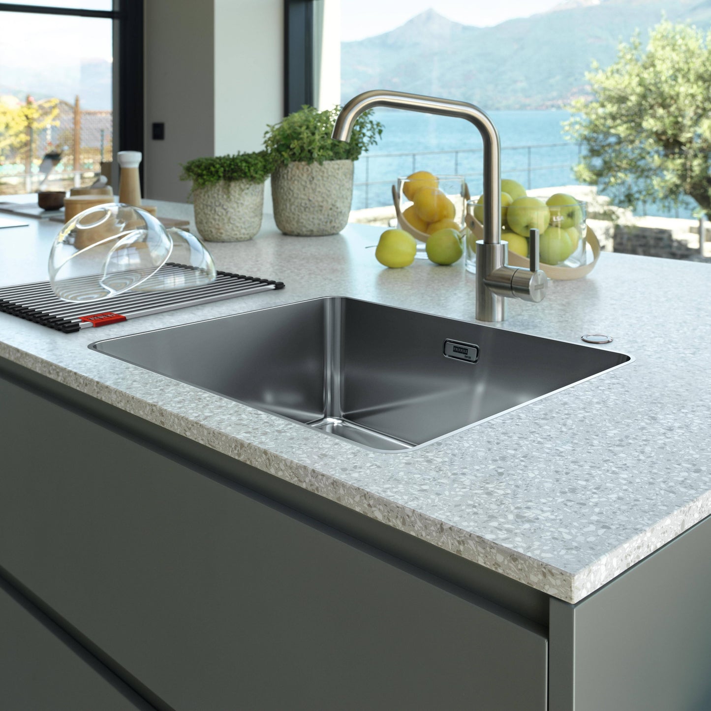 Franke Mythos Kitchen Sink Stainless Steel Single Bowl MYX 210-55