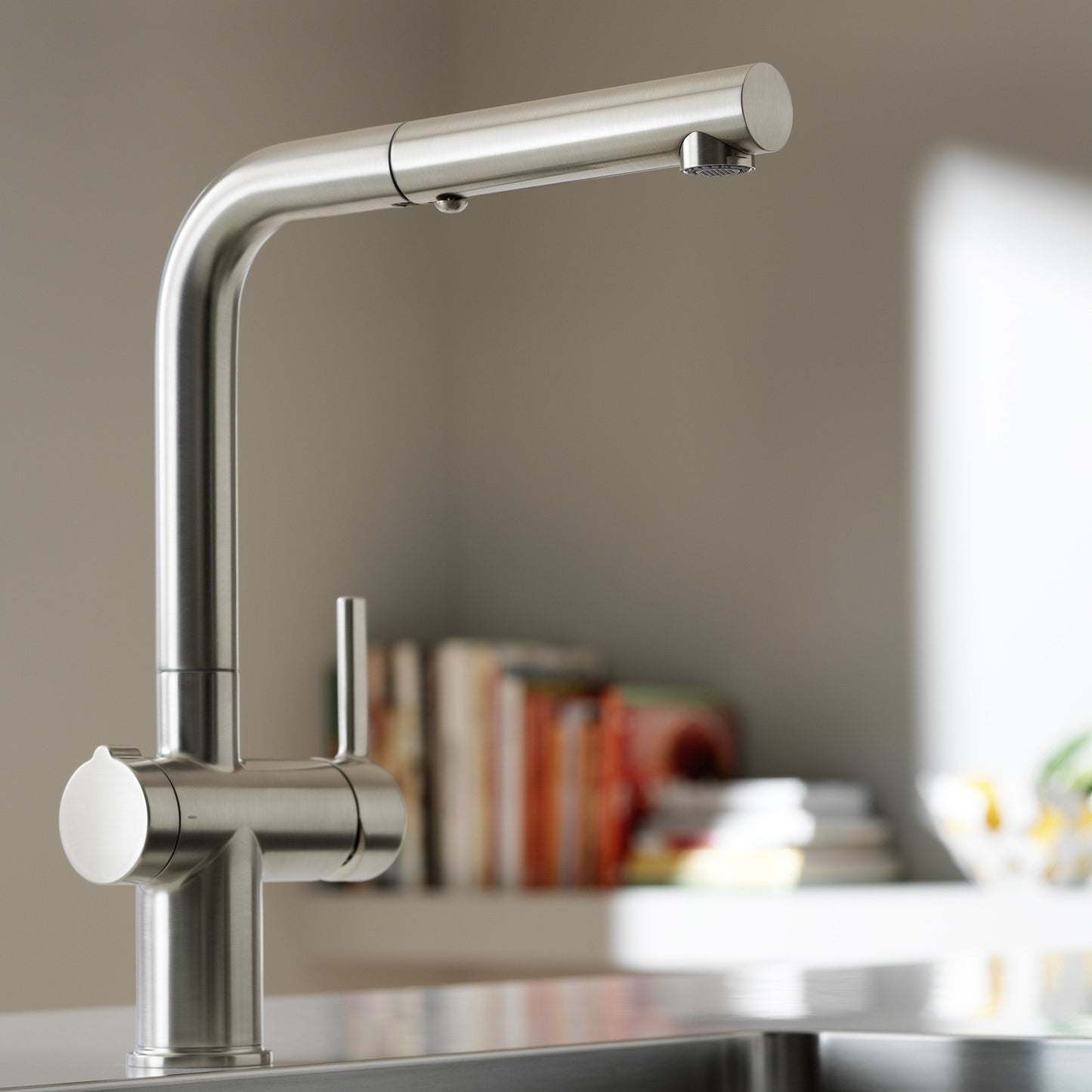 Franke Active Twist Kitchen Tap L-Shape Pull Out