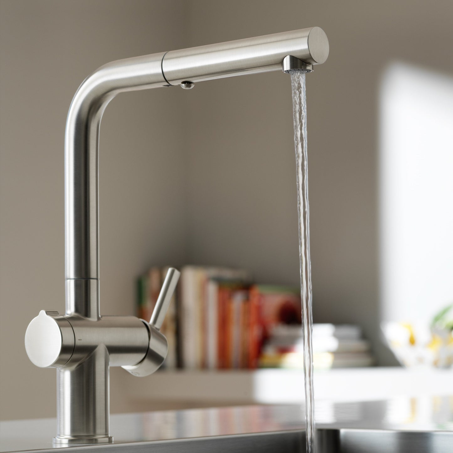 Franke Active Twist Kitchen Tap L-Shape Pull Out