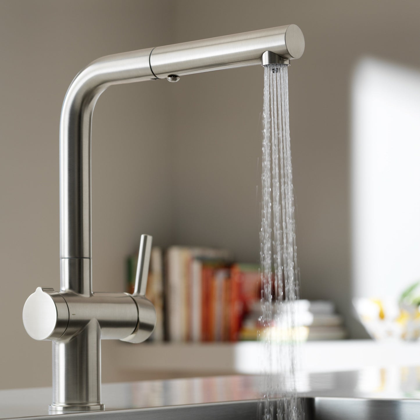 Franke Active Twist Kitchen Tap L-Shape Pull Out
