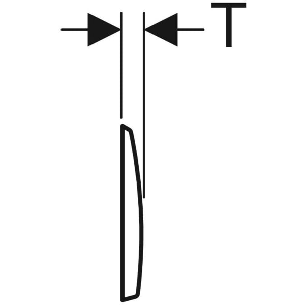 Geberit Kappa 50 Actuator 115.260.21.1