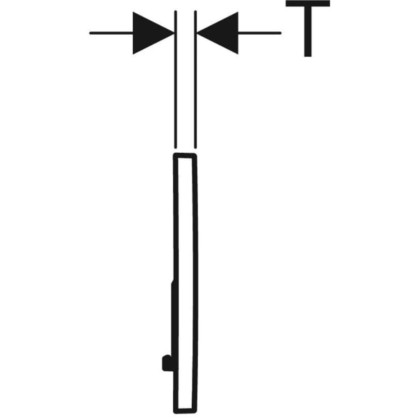 Geberit Sigma 01 with Dual Flush Actuator 115.770.KA.5 Bright Chrome