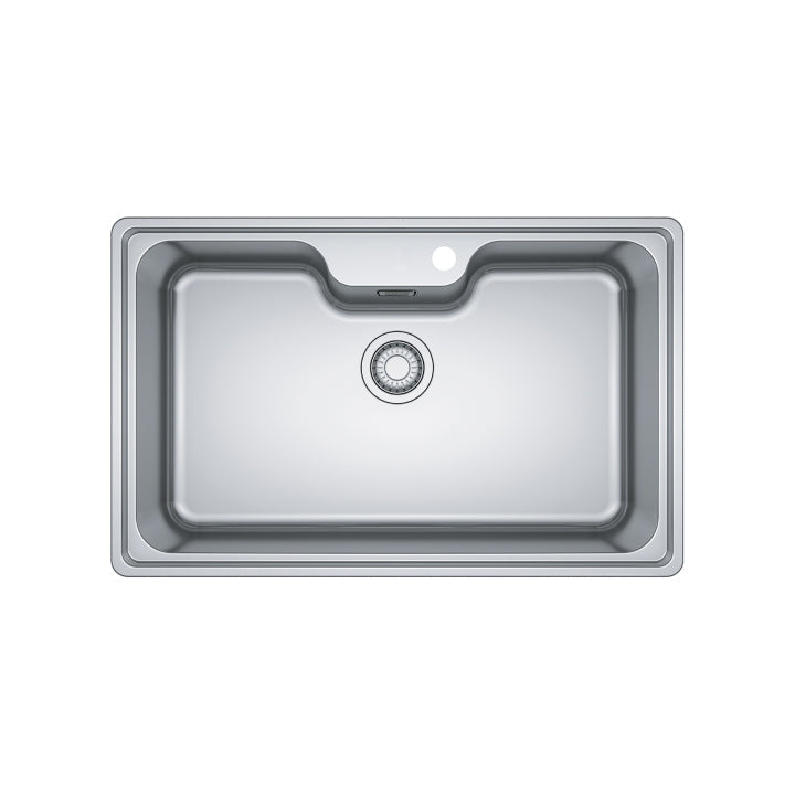Franke Bell Kitchen Sink Stainless Steel Single Bowl BCX 610-81