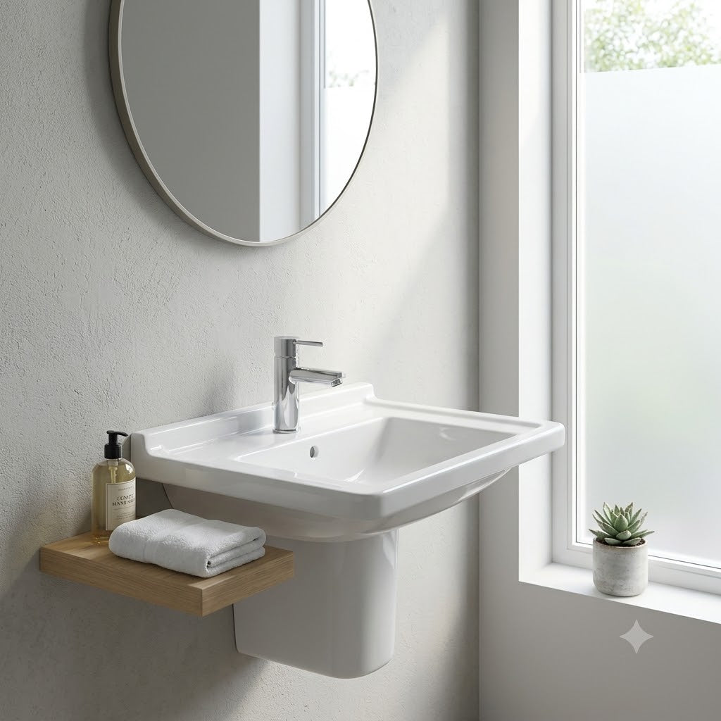 Duravit Starck 3 Wall Hung Wash Basin 0300500000