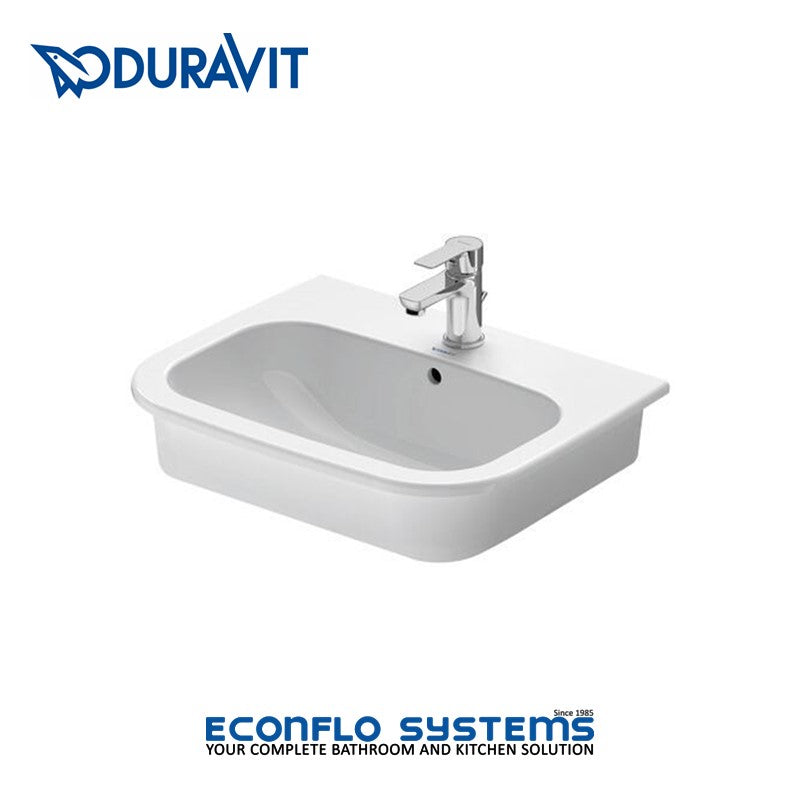 Duravit 
D-Code Countertop 
Wash Basin 
0337540000