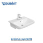 Duravit 
DuraStyle 
Semi-Recessed Wash Basin 
0375550000