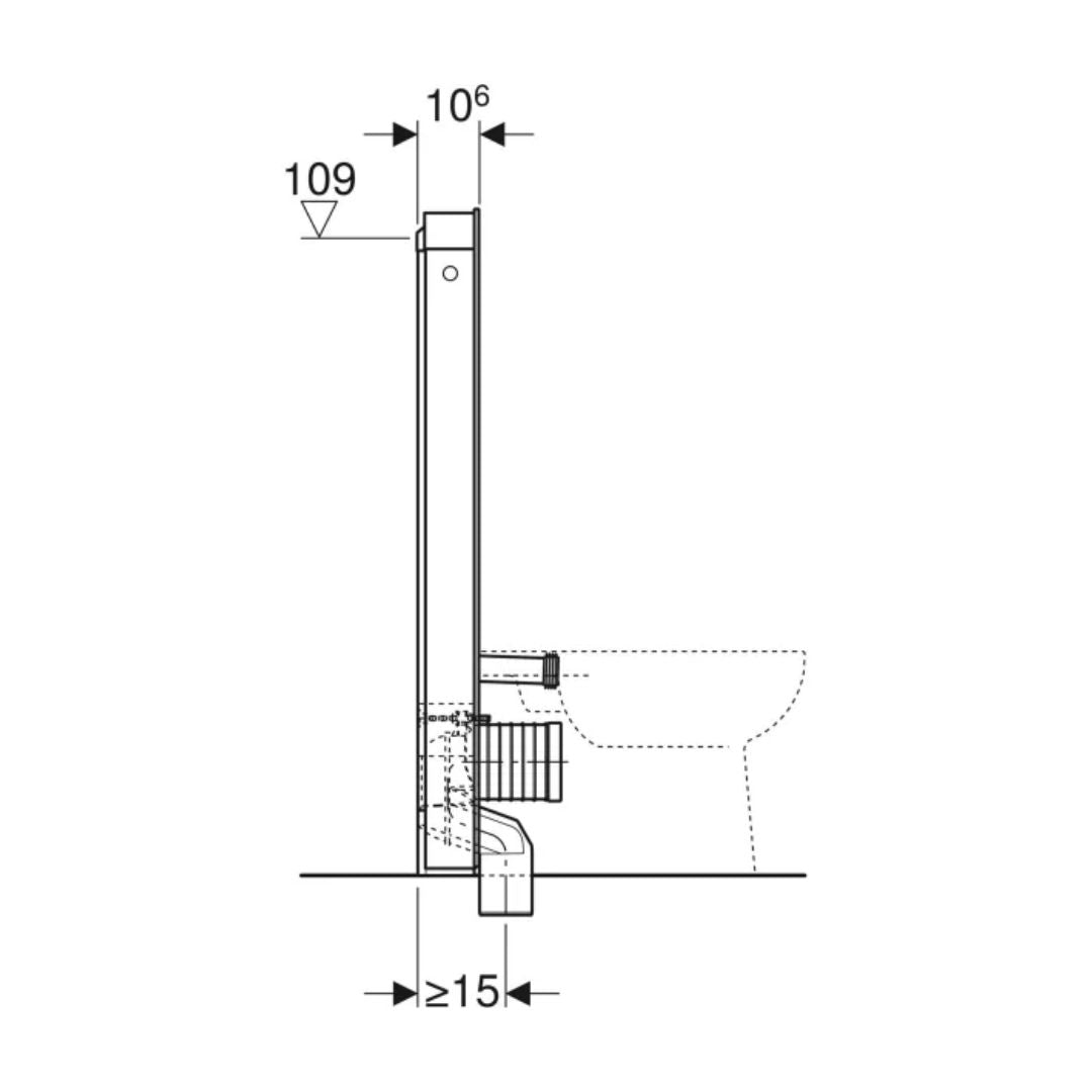 Geberit Monolith Puro + iCon TurboFlush WC 131.172.SG.1 / 131.172.SF.1 + 503.081.00.1 Full Set Bundle Deal