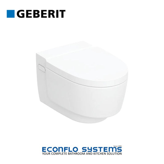 Geberit Aquaclean Mera Wal Hung WC Complete Solution W/ Shower Toilet Seat & Cover 146.214.11.1