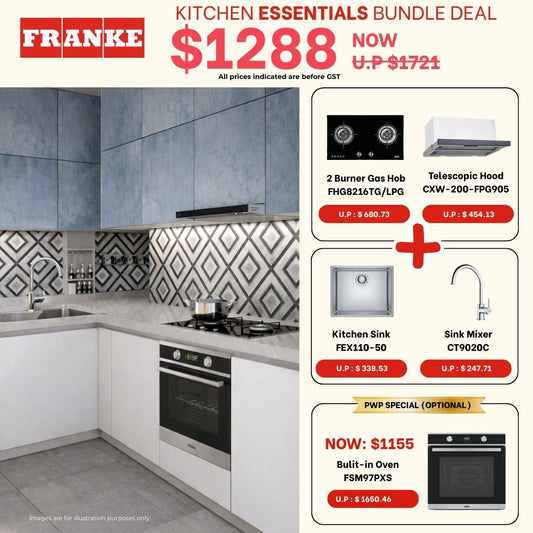 [Bundle Deal] Franke Kitchen Essentials Bundle Deal
