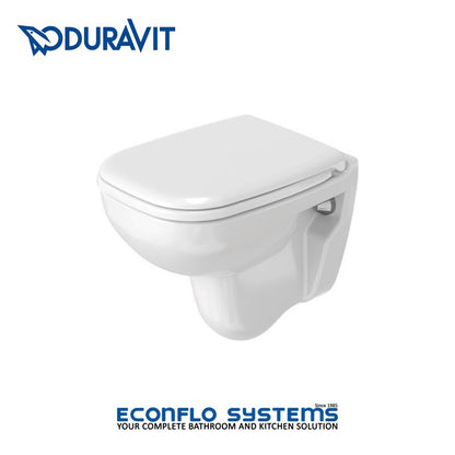 Duravit D-Code Compact Wall Hung WC 22110900002