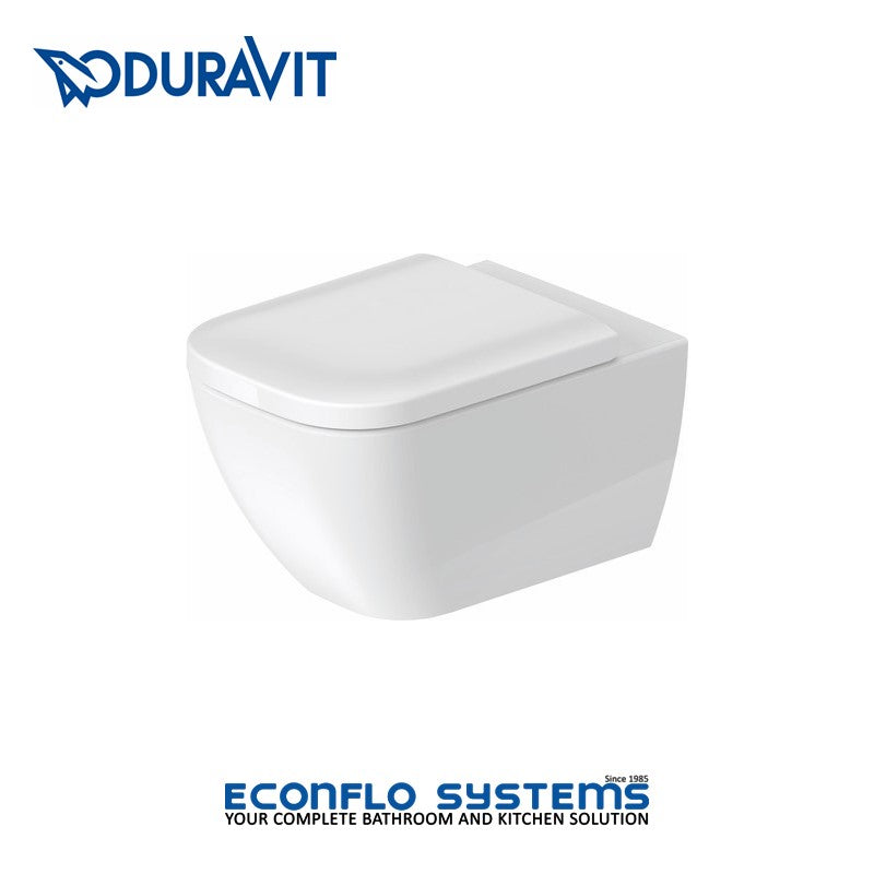 Duravit Happy D.2 Wall Hung Rimless WC Basin 2222090000