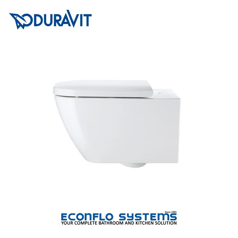 Duravit Happy D.2 Wall Hung Rimless WC Basin 2222090000