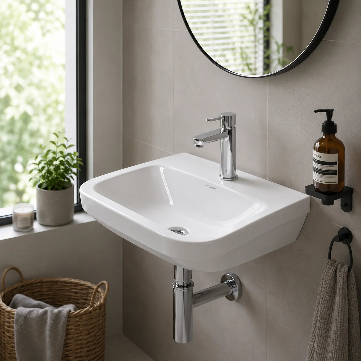 Duravit DuraStyle Wall Hung Wash Basin 2324550000