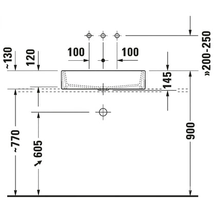 Duravit Vero Air Above Counter Wash Basin 2351600000