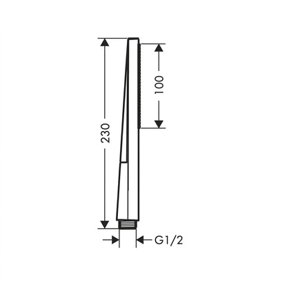 Hansgrohe Pulsify E Baton Hand Shower 24320000