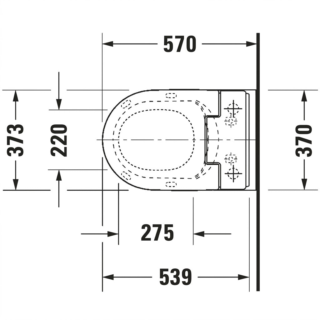 [Bundle Deal] Duravit ME by Starck SensoWash® Slim Smart Toilet Bundle 2529590000 + 611000002000300