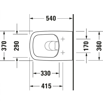 [Bundle Deal] Duravit Durastyle WC 2551090000 + 611000002000300 Bundle