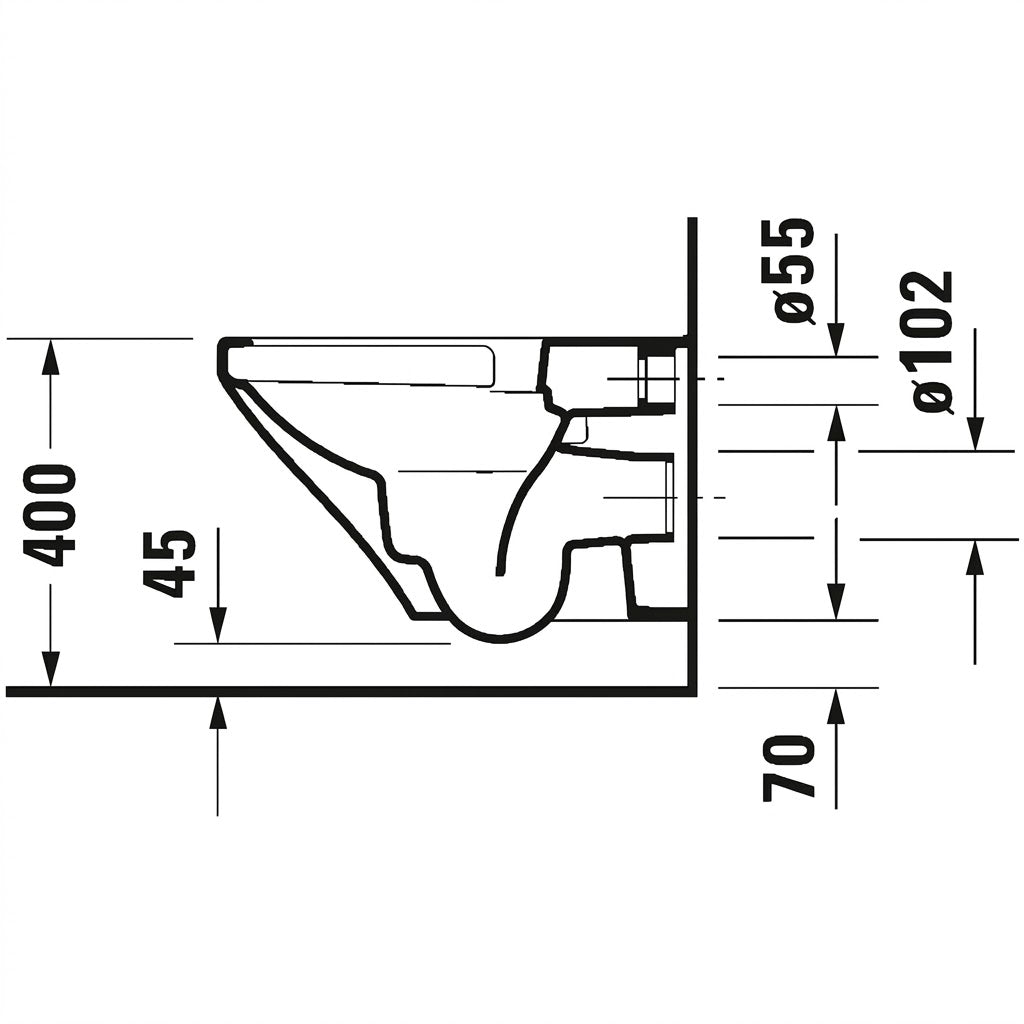 [Bundle Deal] Duravit Durastyle WC 2551090000 + 611000002000300 Bundle