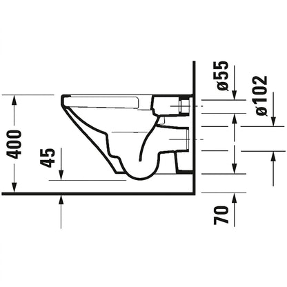 [Bundle Deal] Duravit Durastyle WC 2551090000 + 611000002000300 Bundle