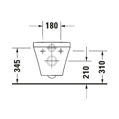[Bundle Deal] Duravit Durastyle WC 2551090000 + 611000002000300 Bundle