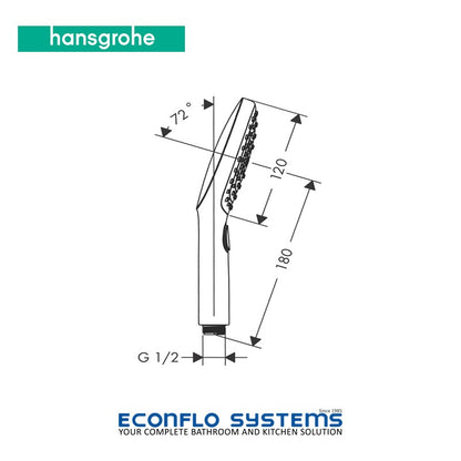 Hansgrohe Raindance Select E Hand Shower  26520140