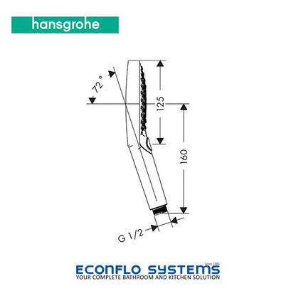 Hansgrohe Raindance Select S120 Hand Shower 26530140