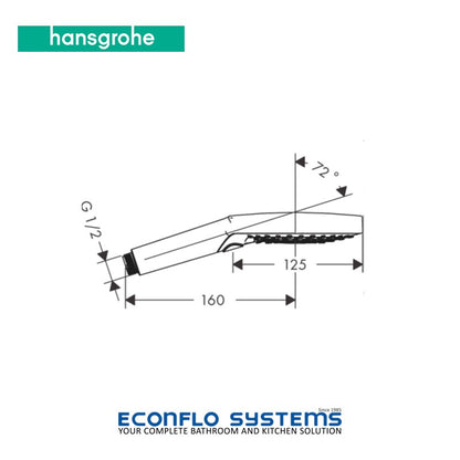 Hansgrohe Raindance Select S120 Hand shower 26531140