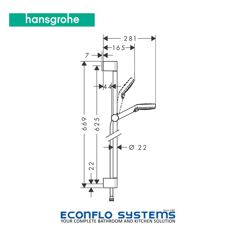 Hansgrohe Crometta Vario Hand Shower Set 26532400