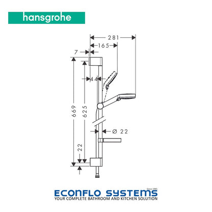 Hansgrohe Crometta Vario Shower Set 26553400