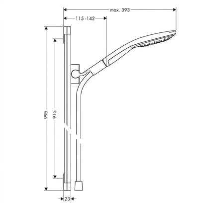 Hansgrohe Raindance Select S Shower Set 26626400