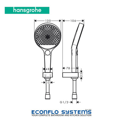 Hansgrohe Rainfinity Hand Shower Set 26851000