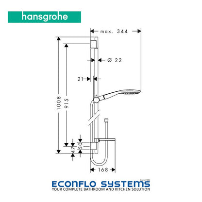 Hansgrohe Raindance Select E Hand Shower 
27857000