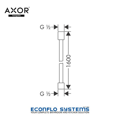 Axor Starck Metal Effect Shower Hose 28286000