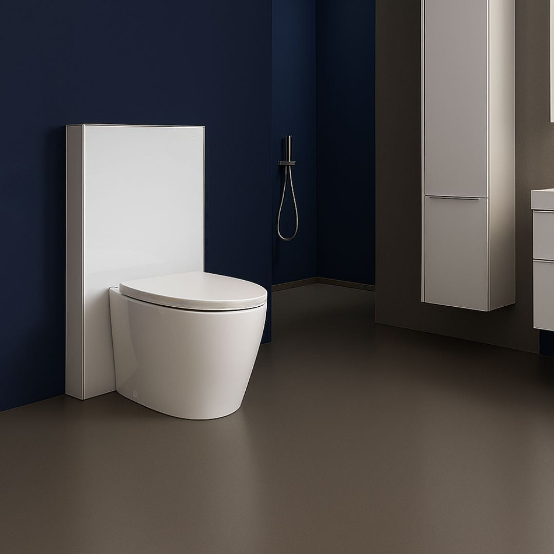 Geberit Monolith Puro + iCon TurboFlush WC 131.172.SG.1 / 131.172.SF.1 + 503.081.00.1 Full Set Bundle Deal