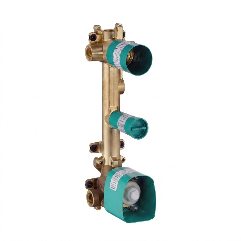 Axor Citterio C Thermostatic Module 380/120 Concealed Set 49700820 + 36701180