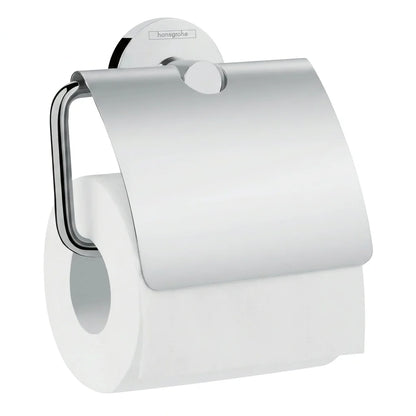 Hansgrohe Logis Universal Roll Holder with Cover (Chrome) 41723000