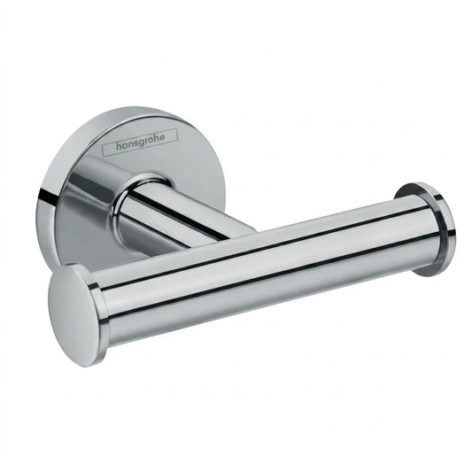 Hansgrohe Logis E Double Robe Hook (Chrome) 41725007