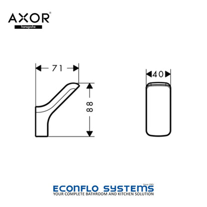 Axor Urquiola Single Hook 42401000