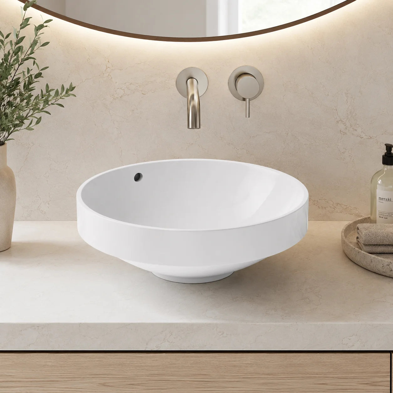 Geberit VariForm Countertop Wash Basin 500.700.01.2