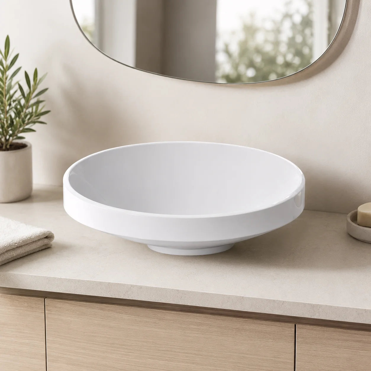 Geberit VariForm Countertop Wash Basin 500.711.01.2