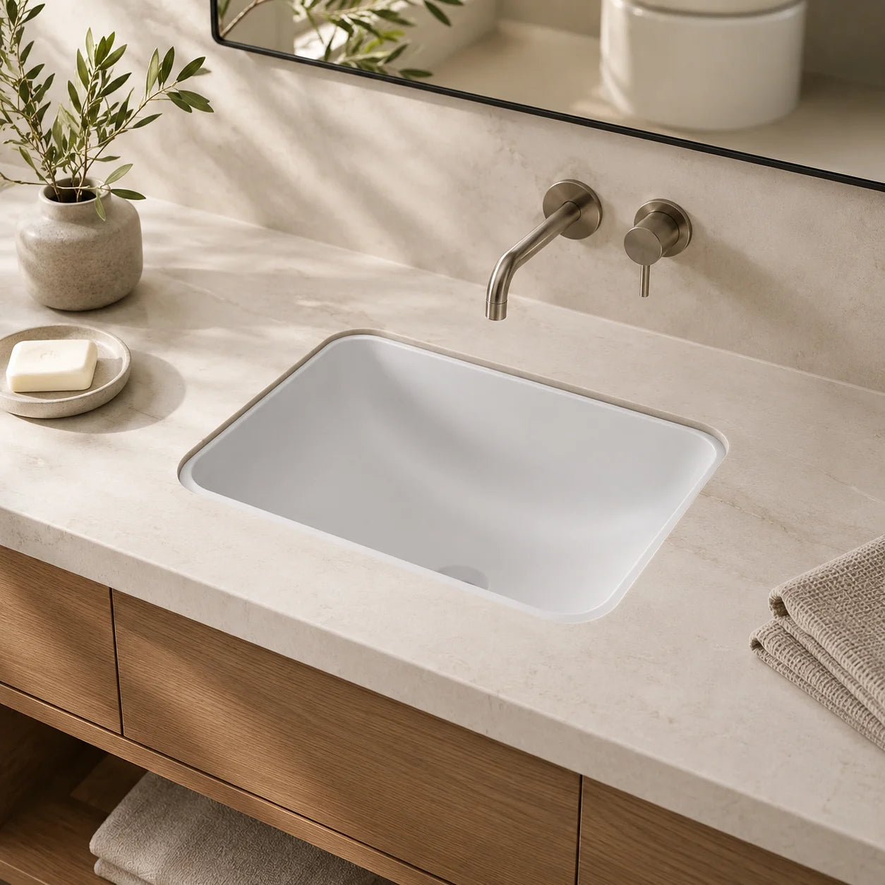Geberit VariForm Undercounter Wash Basin 500.766.01.2