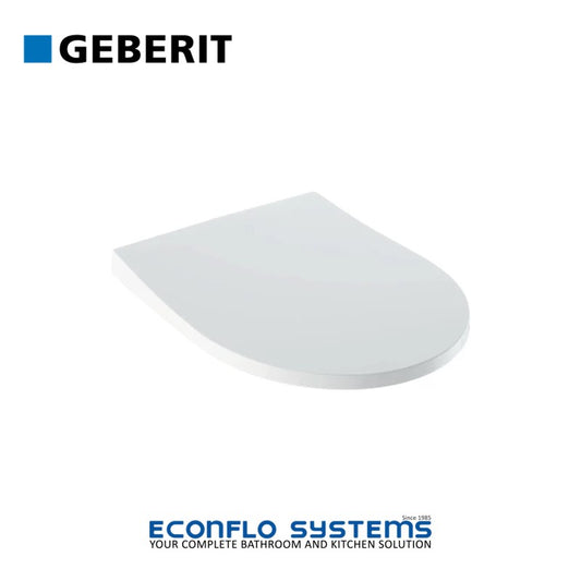 Geberit Soft-Closing Seat & Cover For Icon WC - Quick Release - Slim Design 500.835.01.1