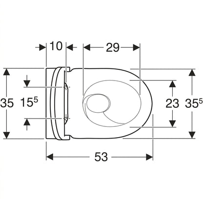 [Bundle Deal] Geberit Acanto Wall-Hung WC Bundle